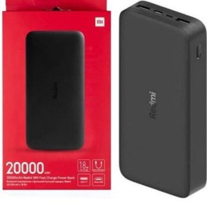 پک پنج عددی پاوربانک شیائومی مدل Redmi PB200LZM ظرفیت ۲۰۰۰۰ میلی آمپر ساعت